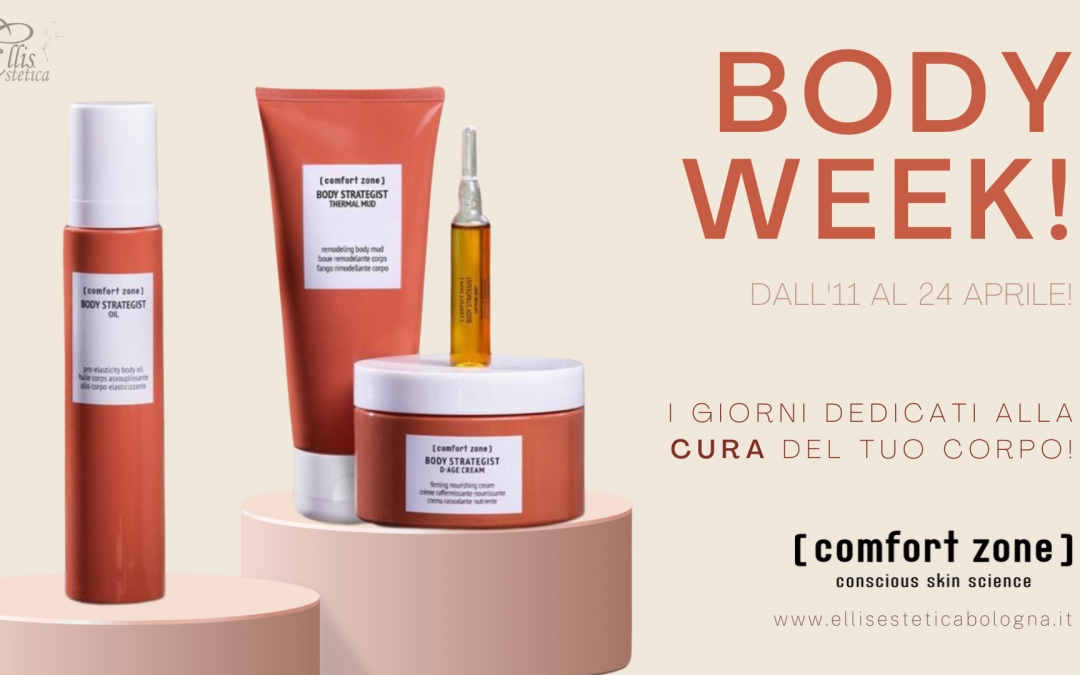 BODY WEEK con [comfort zone]!